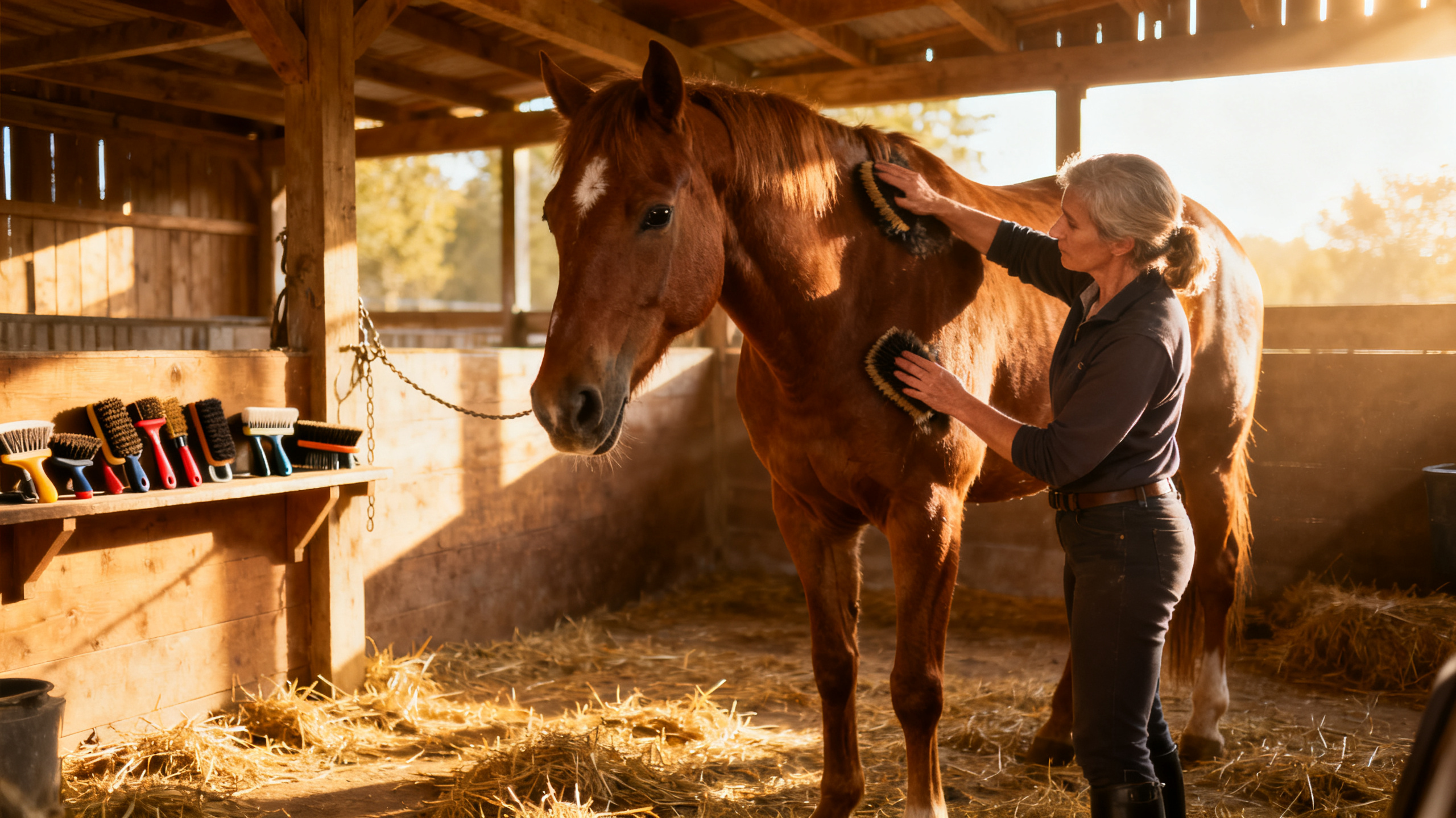 Panser un cheval : étapes simples pour débutants